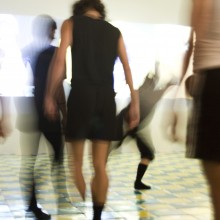 Bailarinos no museu Bailarinos no museu