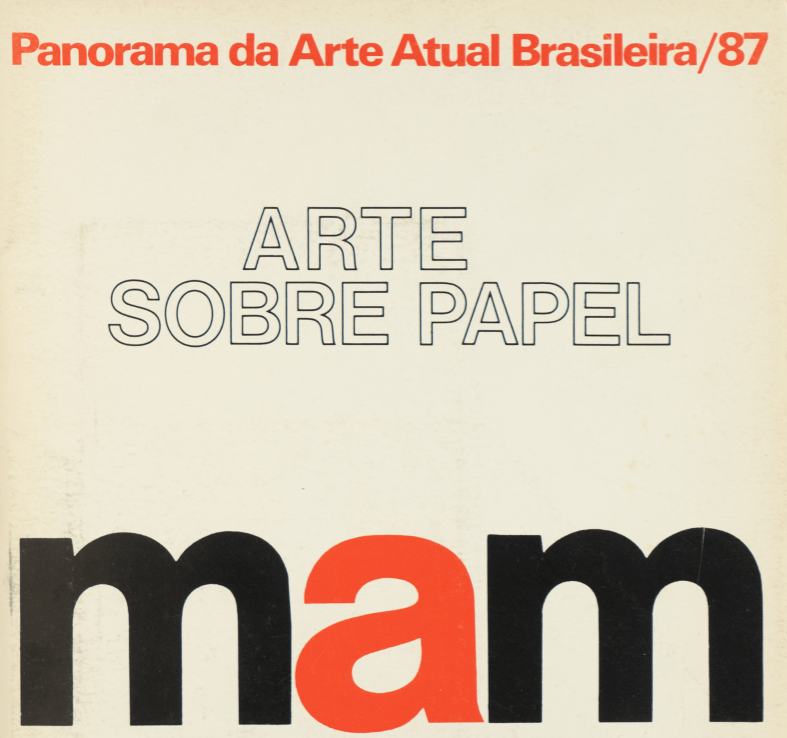 Panorama da Arte Atual Brasileira: Arte sobre Papel – 1987