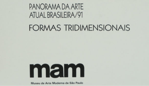 Panorama da Arte Atual Brasileira: Formas Tridimensionais – 1991