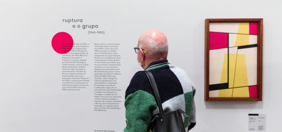 Conversa com curadoria da exposição ruptura e o grupo: abstração e arte concreta, 70 anos