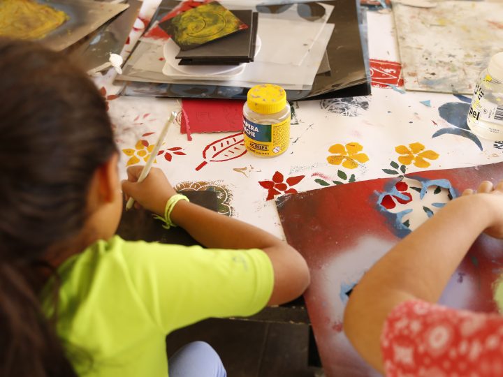 Verde sobre verde – laboratório gráfico para contemplação do jardim, com Laura Teixeira