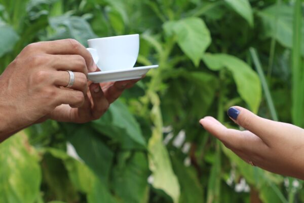 Hora do cafezinho – Jardim de esculturas do MAM