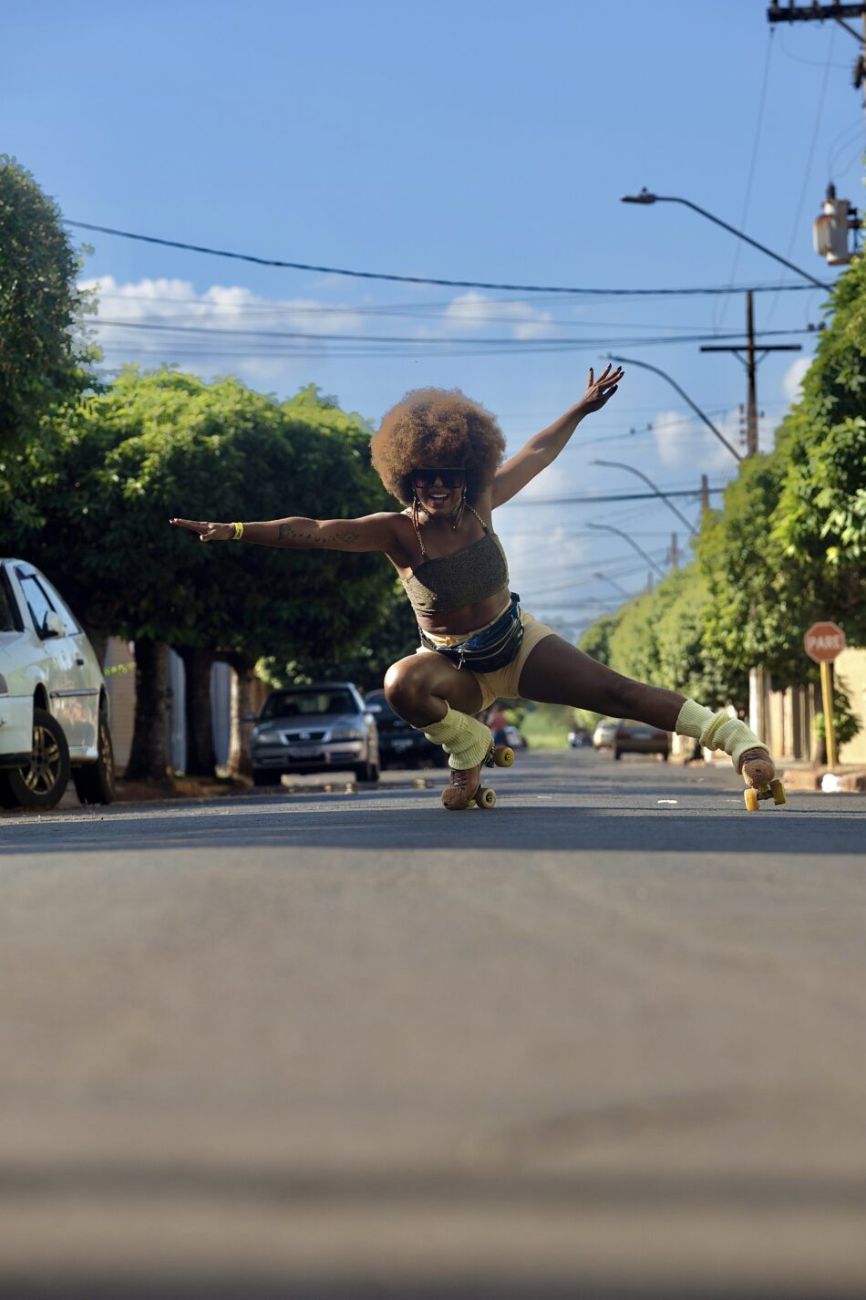 Workshop de Roller Dance em comemoração ao Dia da Mulher Negra Latino-Americana e Caribenha