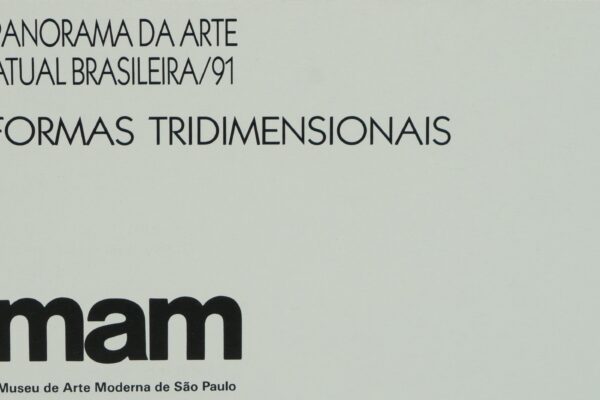 22º Panorama de Arte Atual Brasileira: Formas Tridimensionais