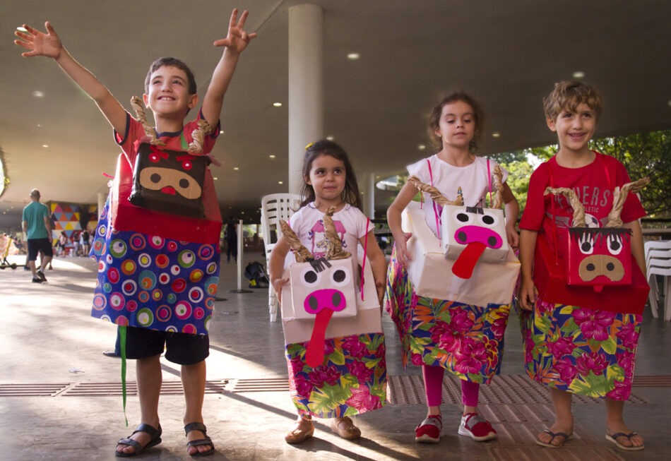 Brinquedo para dançar e encantar: oficina de boizinho